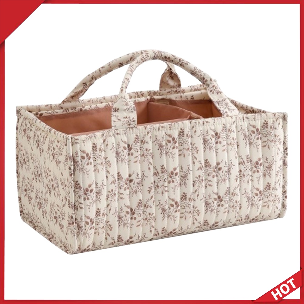 Floral Nursery Storage Basket  - Baby Nursery Must Haves ulasan dan harga
