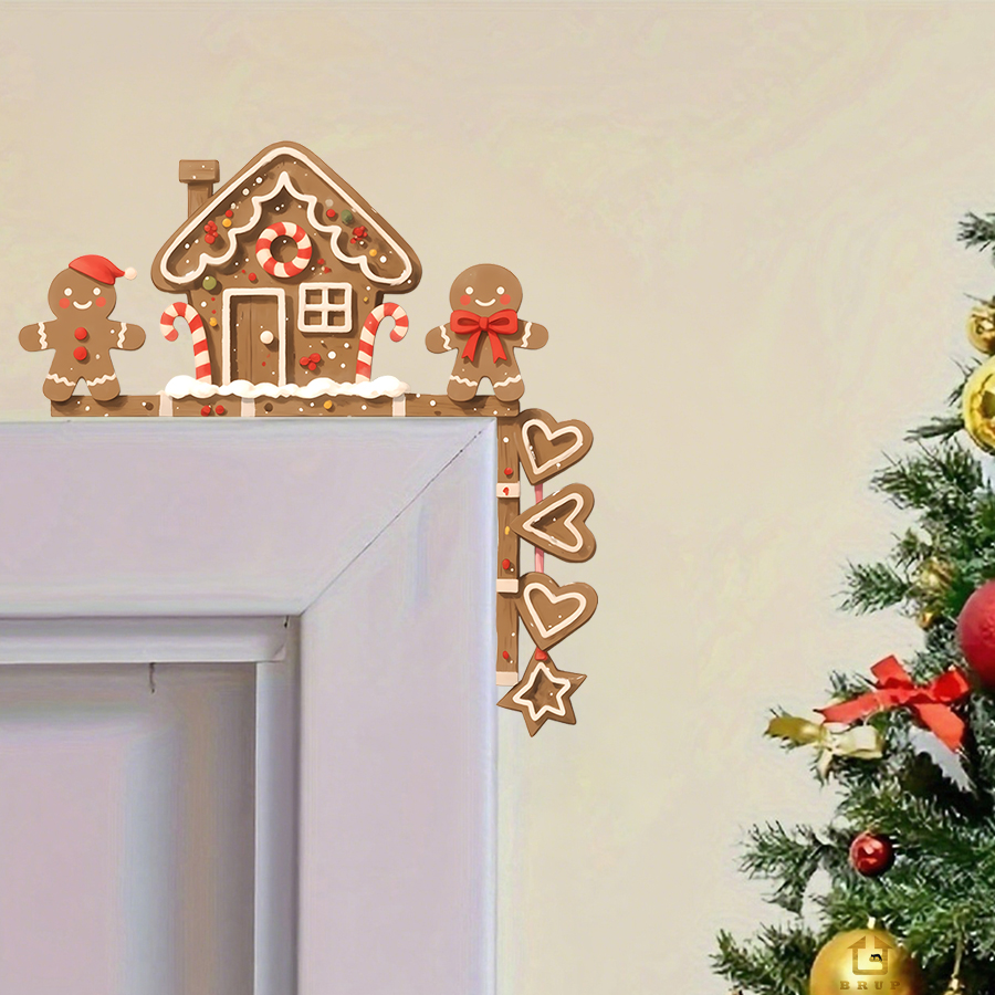 Gingerbread House & Man Christ - Baby Nursery Wall ulasan dan harga