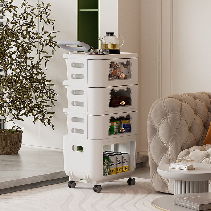 Multi-Purpose Living Room Stor - Baby Nursery Cart ulasan dan harga