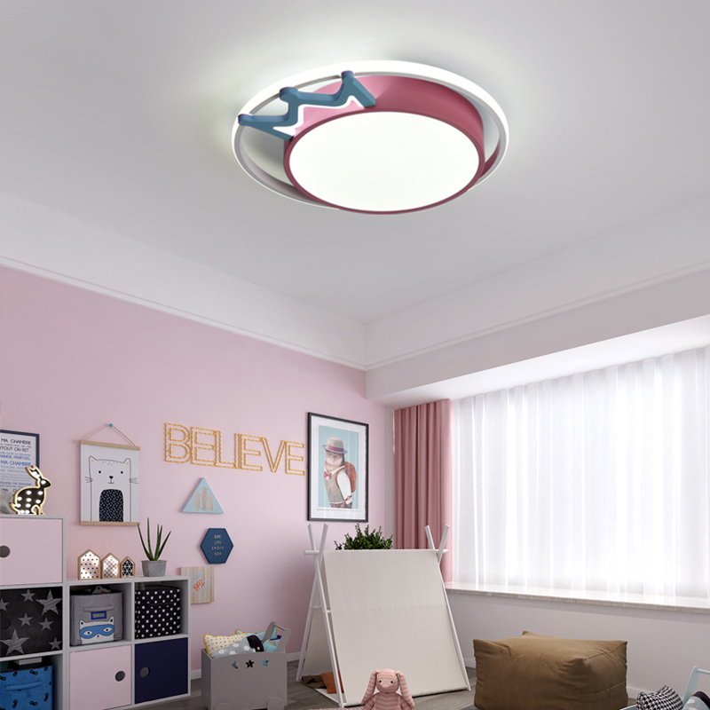 Modern Ceiling Lights Pink Blu - Baby Nursery Light Fixture ulasan dan harga