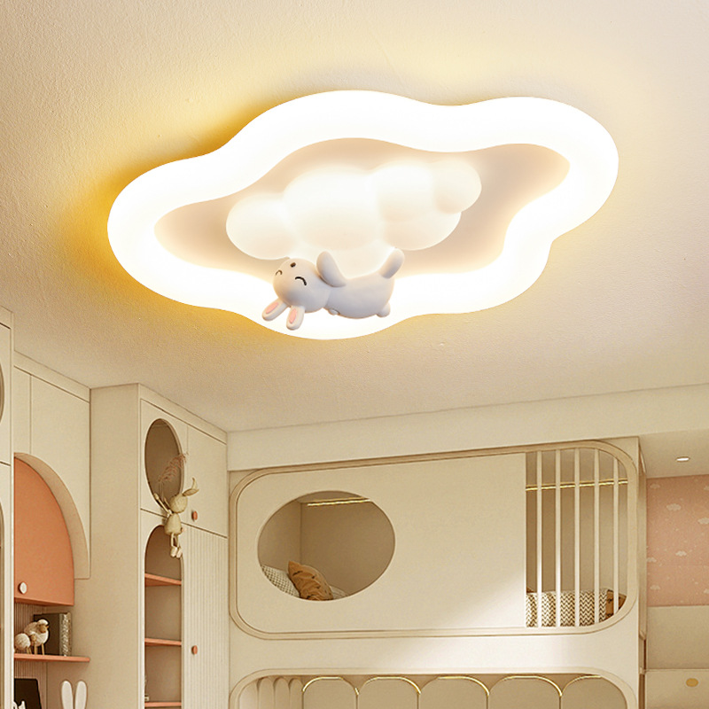 French Creamy Cloud Ceiling Li - Baby Nursery Light Fixture ulasan dan harga
