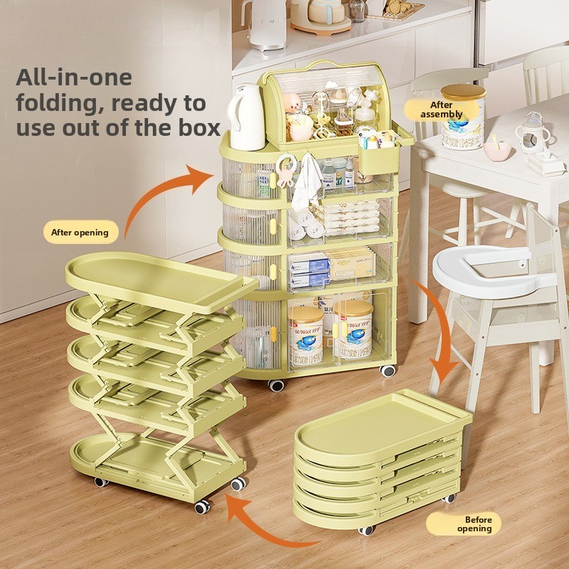 Hanging Floor Cart Baby Organi - Baby Nursery Cart ulasan dan harga