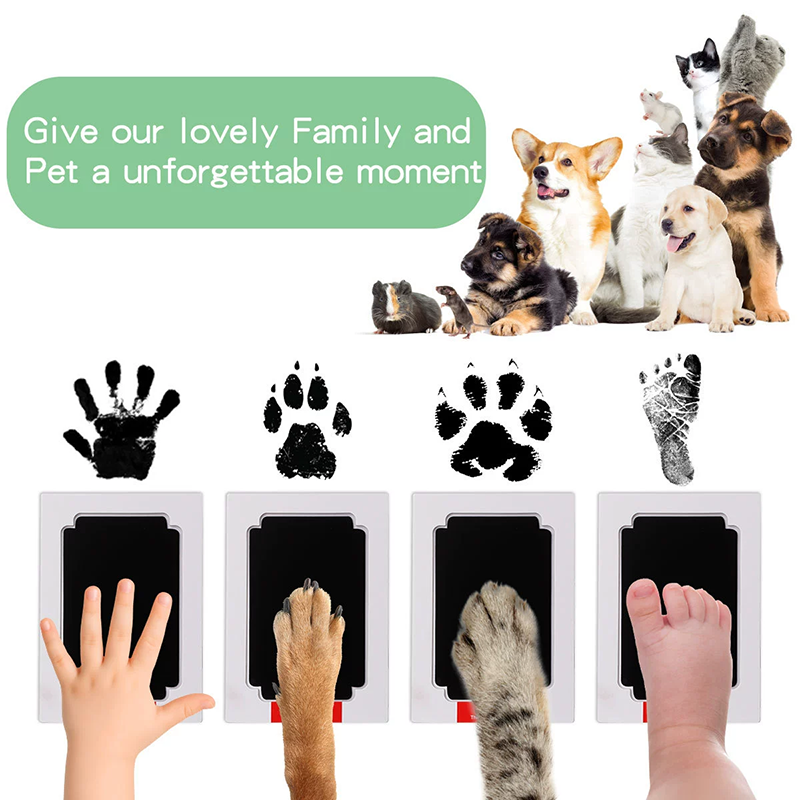 Non Toxic Baby Hand Footprint  - Footprint Ink Kit ulasan dan harga