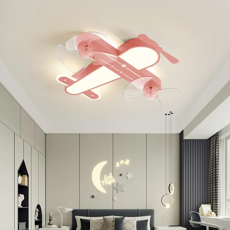 Modern Airplane Led Ceiling Li - Baby Nursery Light Fixture ulasan dan harga