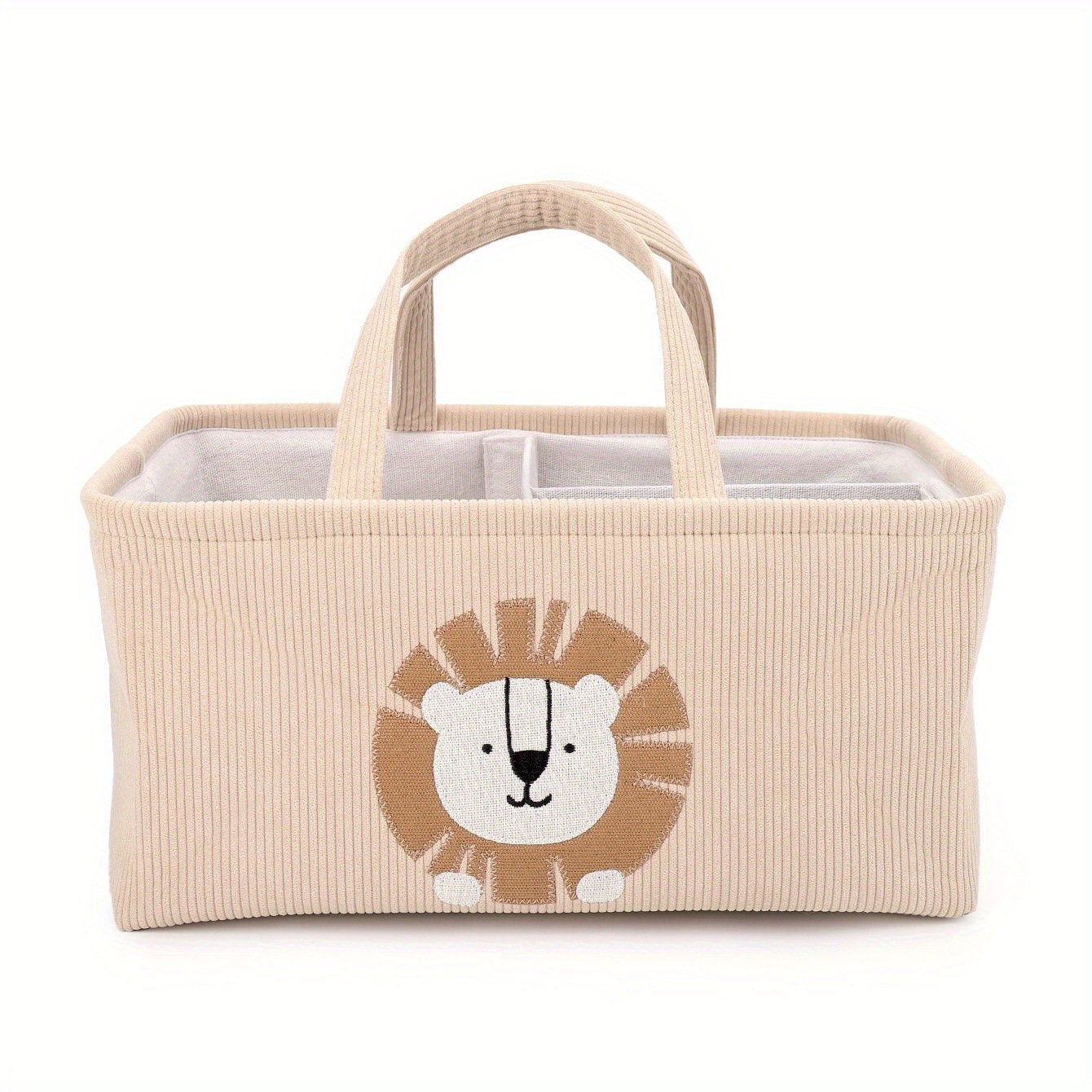 Cute Lion Diaper Caddy Foldabl - Baby Nursery Organization Ideas ulasan dan harga