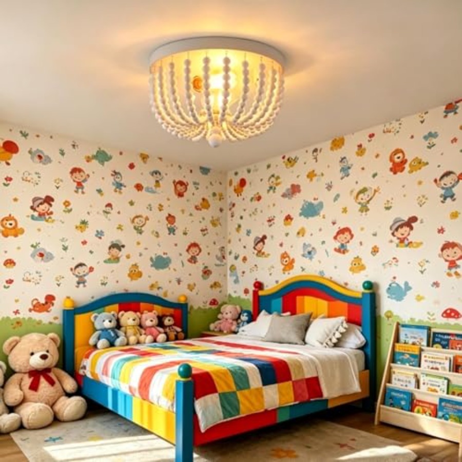Flush Mount Ceiling Light Fixt - Baby Nursery Light Fixture ulasan dan harga