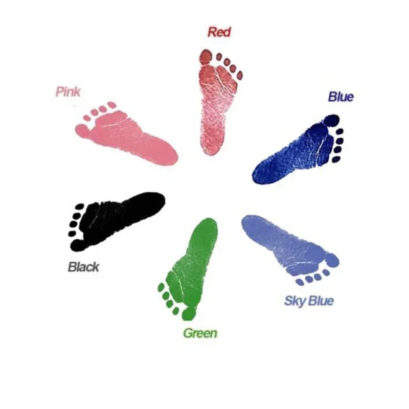 Toddlers Souvenir Baby DIY New - Footprint Ink Kit ulasan dan harga