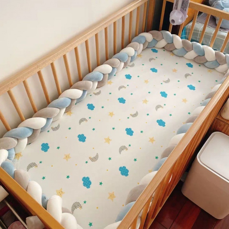 1.5M Baby Bumper Bed Braid Kno - Baby Nursery Rhymes ulasan dan harga