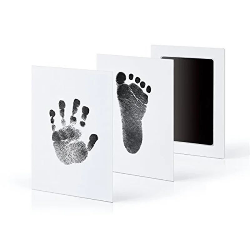 1/2pcs Safe Non-toxic Baby Foo - Footprint Ink Kit ulasan dan harga