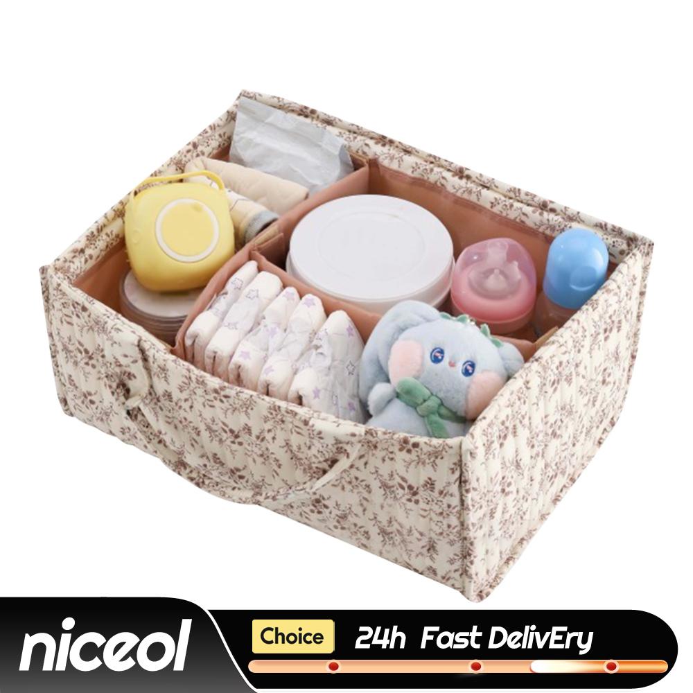 Floral Nursery Storage Basket  - Baby Nursery Must Haves ulasan dan harga