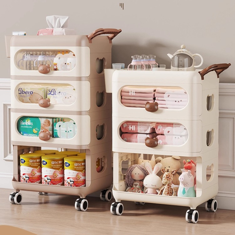 ‌Baby Storage Organizer, Multi - Baby Nursery Cart ulasan dan harga