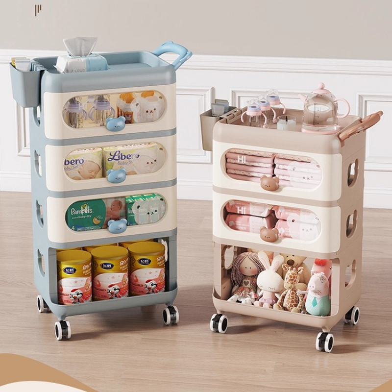 ‌Baby Storage Organizer, Multi - Baby Nursery Cart ulasan dan harga