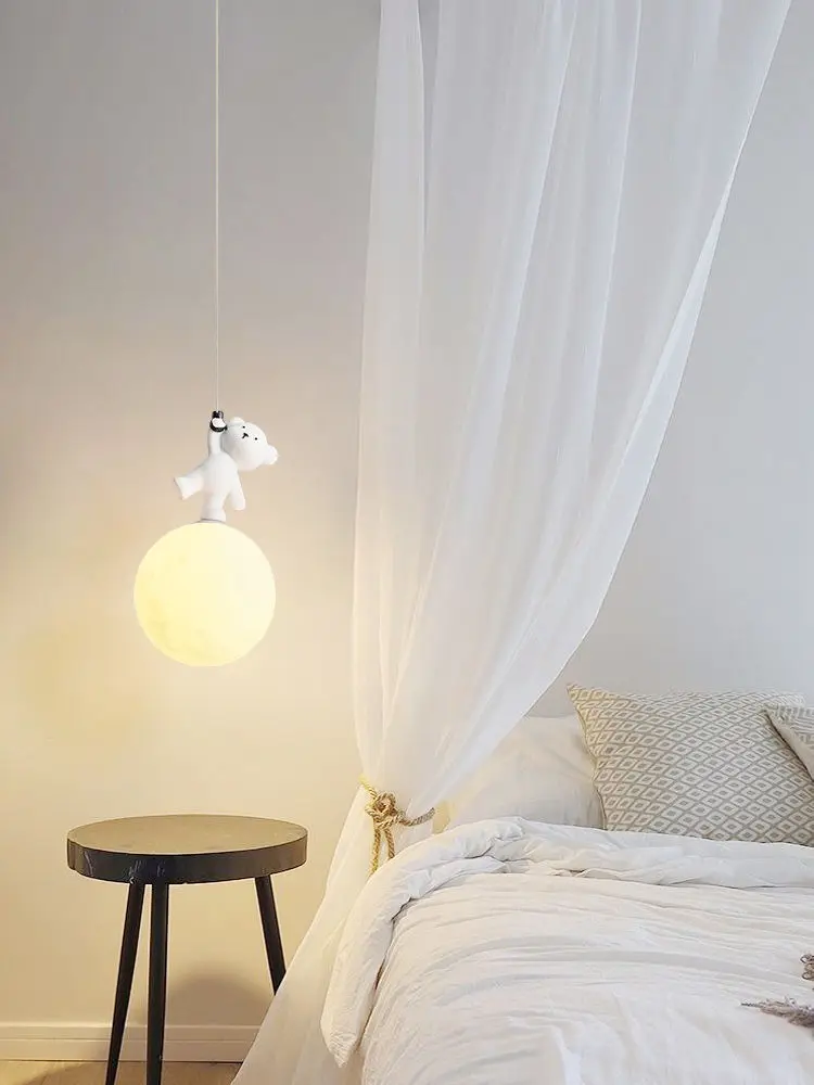 Bear Lamp Cartoon Nursery Beds - Baby Nursery Light ulasan dan harga