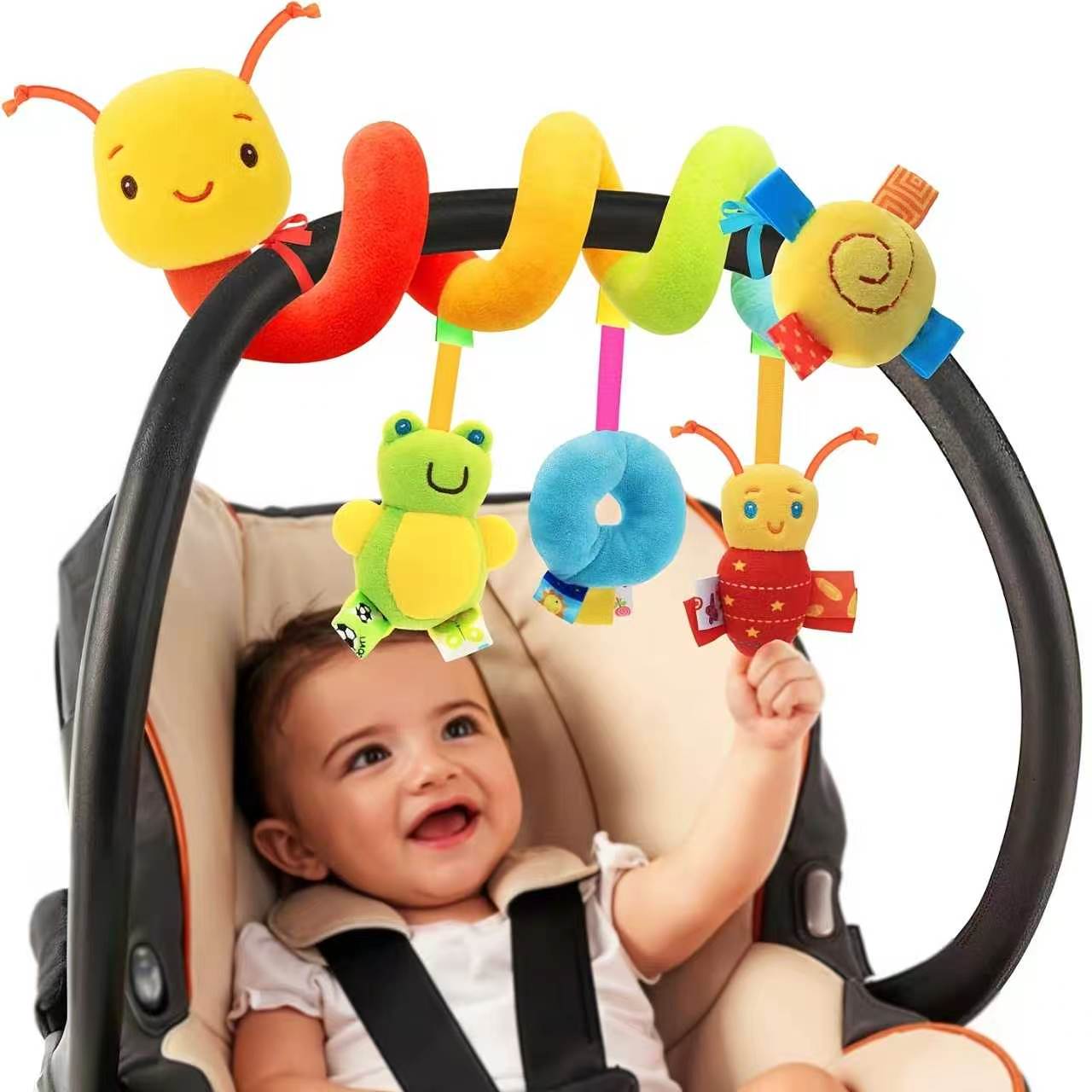 Cute Bee Hanging Toy for Baby  - Baby Nursery Fabric ulasan dan harga