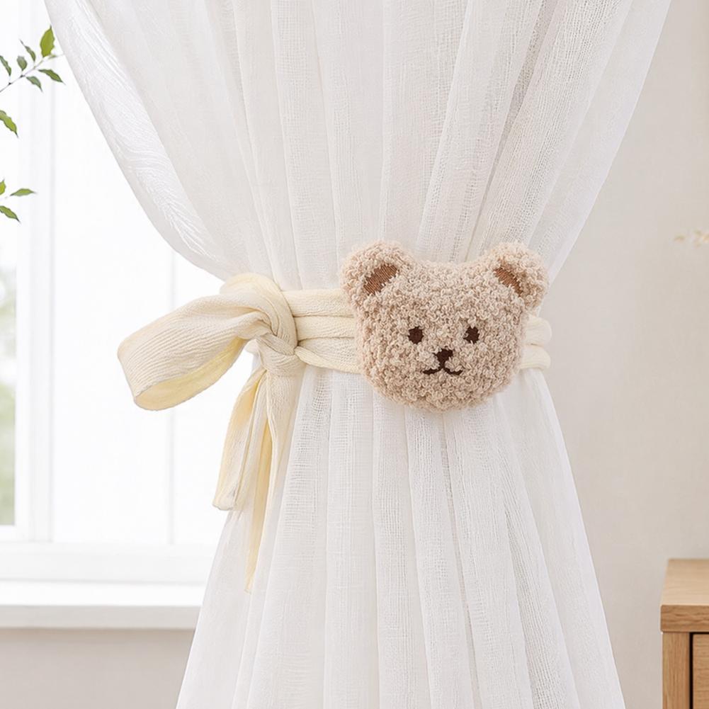Plush Curtain Holder Lion Curt - Baby Nursery Fabric ulasan dan harga