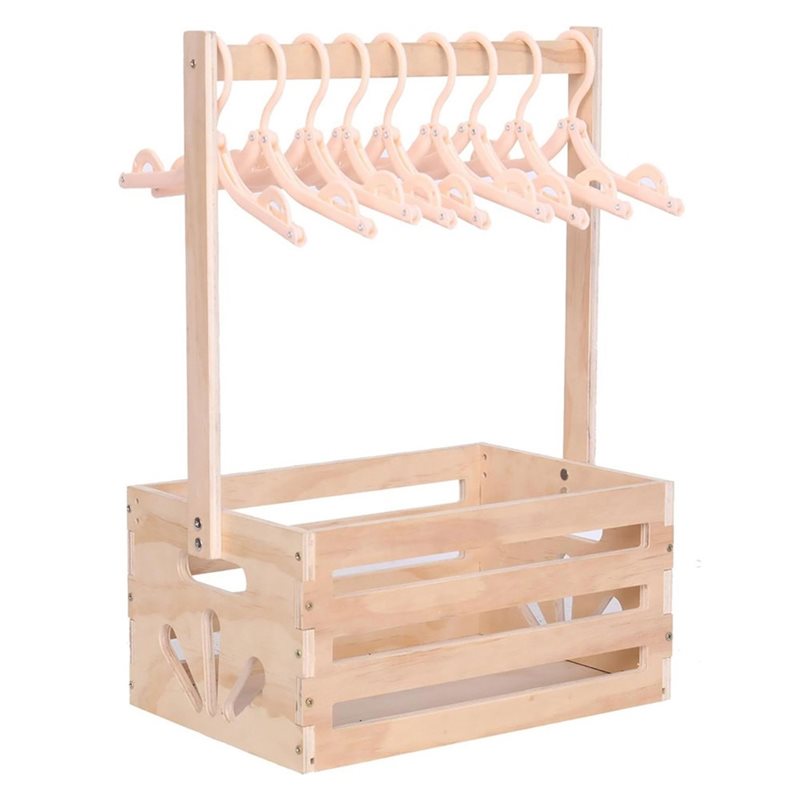 Wooden Baby Shower Gift Basket - Baby Nursery Basket ulasan dan harga