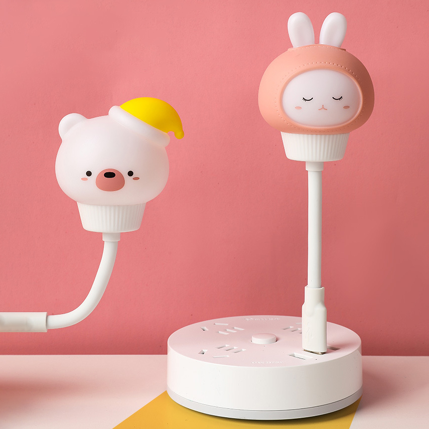 USB Night Light LED Cute Carto - Baby Nursery Light ulasan dan harga