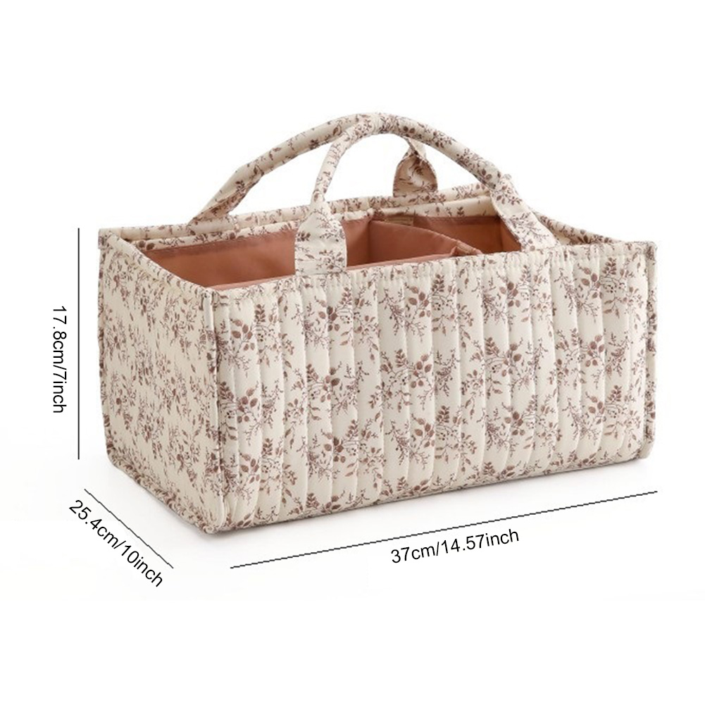 Floral Nursery Storage Basket  - Baby Nursery Must Haves ulasan dan harga