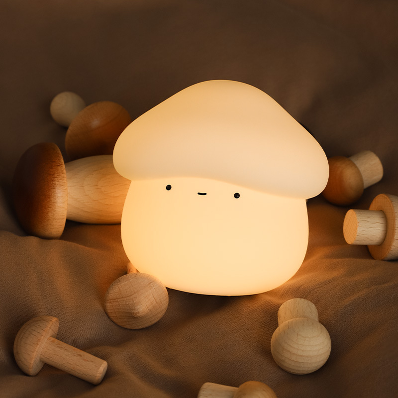 1Pcs Mushroom Head Silicone Ni - Baby Nursery Light ulasan dan harga