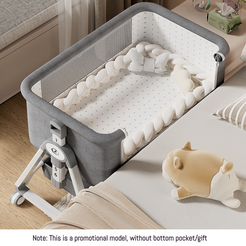 Baby Cribs  3 in 1 Baby Bedsid - Bassinet Bedside Sleeper ulasan dan harga