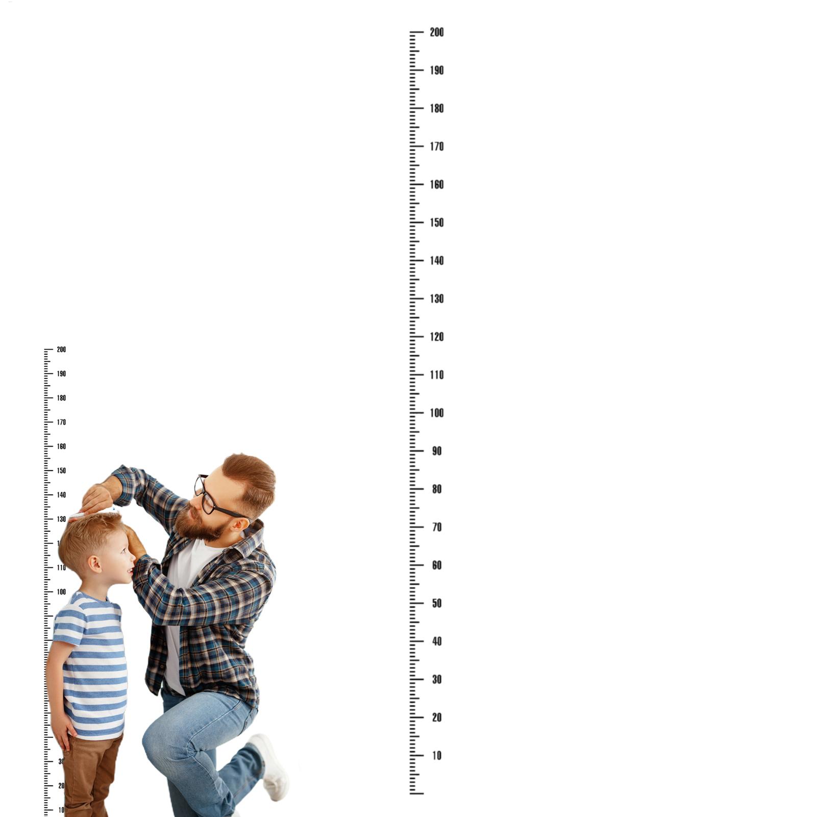 Height Chart Kids Wall Sticker - Baby Nursery Wall Mural ulasan dan harga