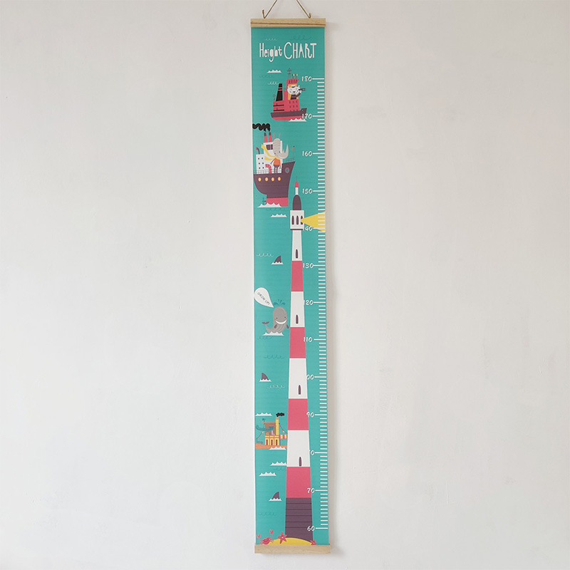 60-180CM Baby Height Growth Ch - Baby Nursery Fabric ulasan dan harga
