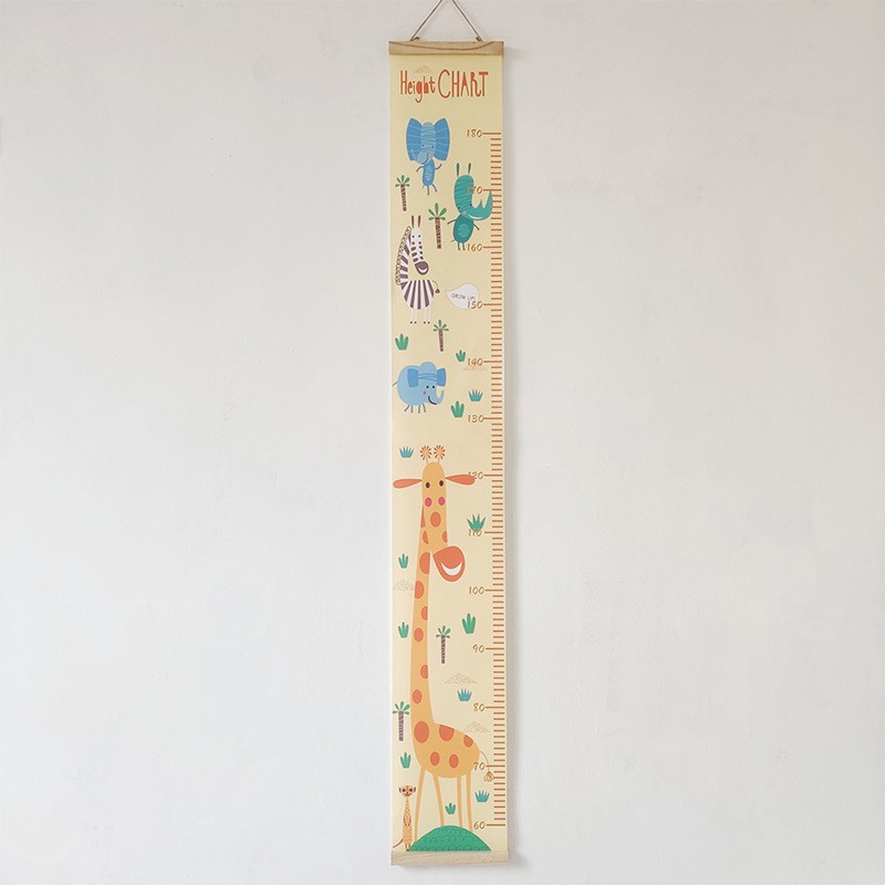 60-180CM Baby Height Growth Ch - Baby Nursery Fabric ulasan dan harga