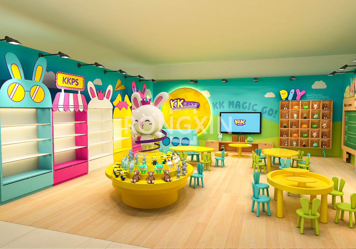 Customized Design Children Nur - Baby Nursery Floating Shelves ulasan dan harga