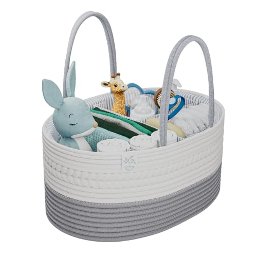Diaper Caddy Organizer for Bab - Baby Nursery Cart ulasan dan harga