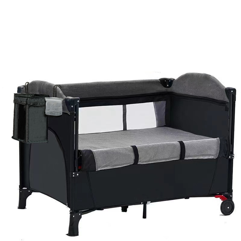 Modern Foldable Baby Crib Bed  - Bassinet Bedside Sleeper ulasan dan harga