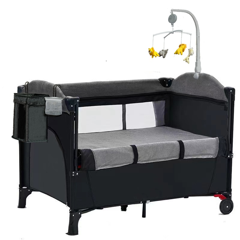 Modern Foldable Baby Crib Bed  - Bassinet Bedside Sleeper ulasan dan harga