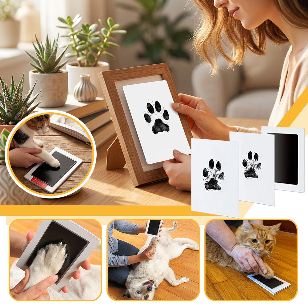 Pet Paw Print Inkless Ink Pad  - Footprint Ink Kit ulasan dan harga