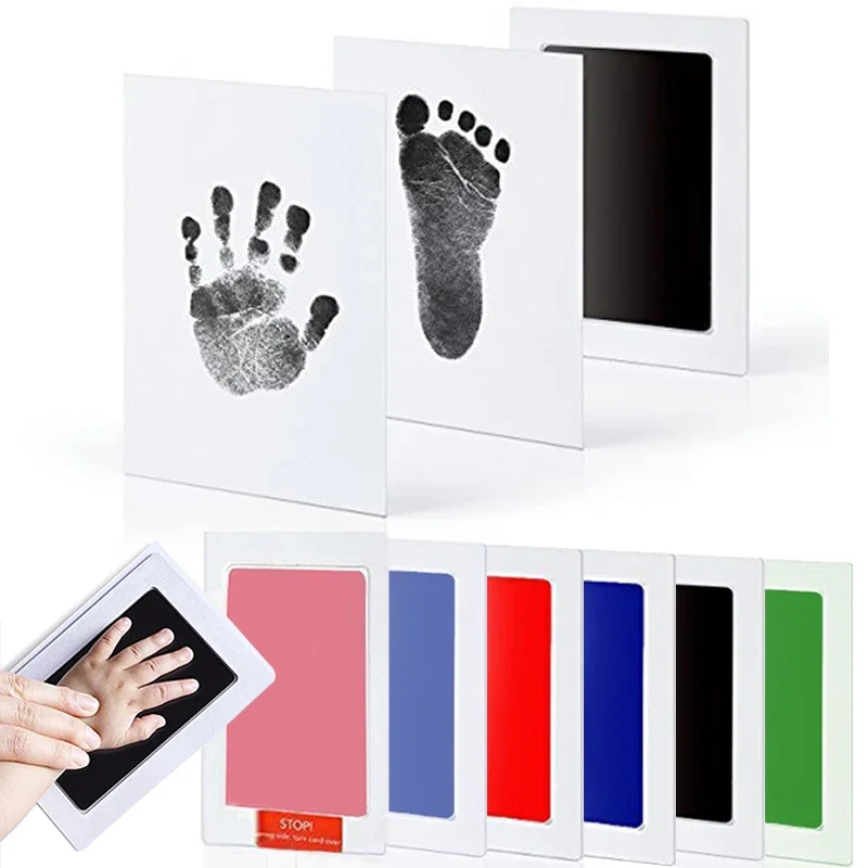 Safe Non-toxic Baby Footprints - Footprint Ink Kit ulasan dan harga