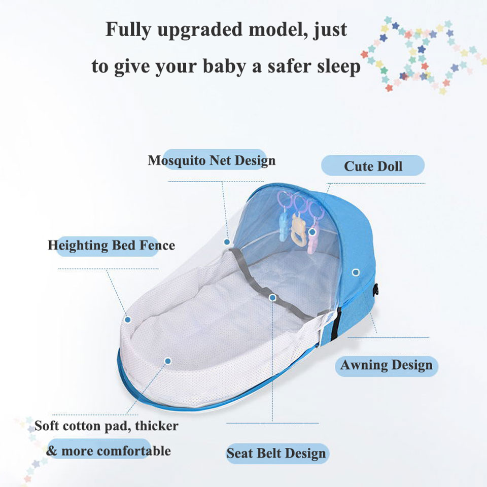 Battilo Baby Crib Multi-functi - Baby Nursery Rhymes ulasan dan harga