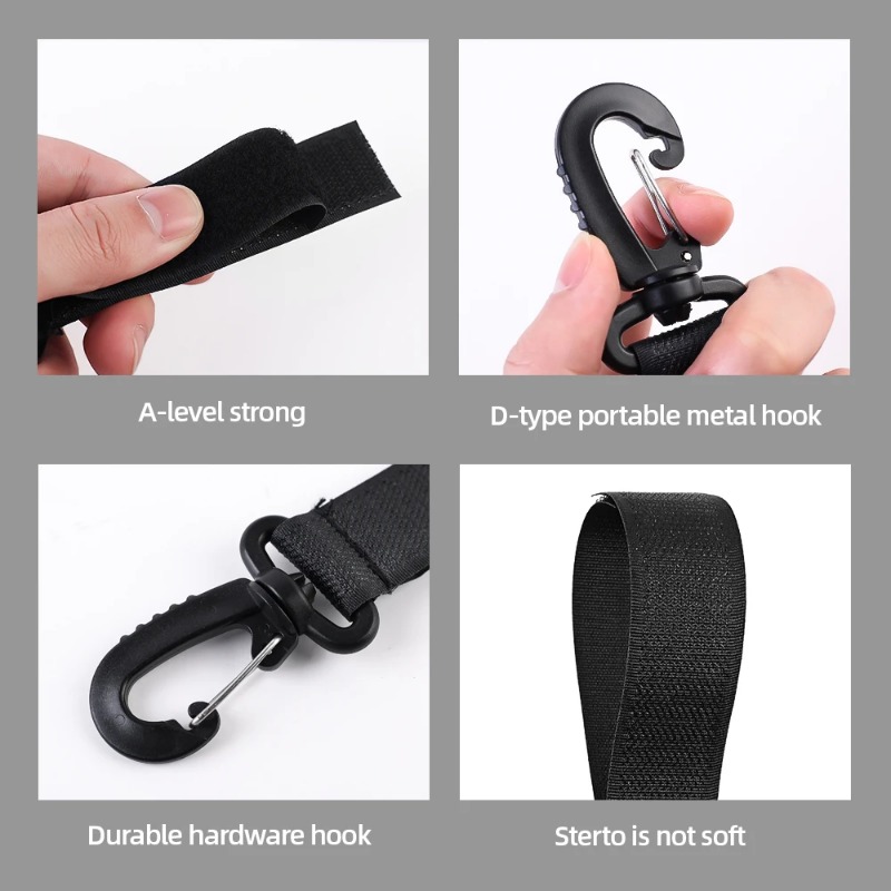 2-12Pcs Baby Stroller Hooks Ro - Baby Nursery Cart ulasan dan harga